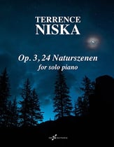 Op. 3, 24 Naturszenen piano sheet music cover